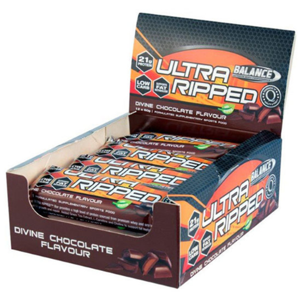 BALANCE ULTRA RIPPED PROTEIN BAR BOX