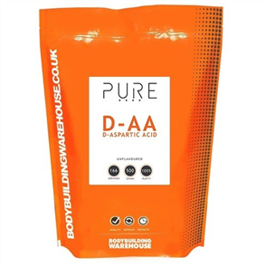 BODYBUILDING WAREHOUSE PURE D-ASPARTIC ACID (DAA) POWDER