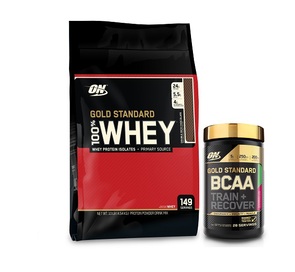 OPTIMUM NUTRITION GOLD STANDARD WHEY & BCAA COMBO