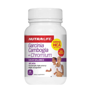 NUTRA-LIFE GARCINIA CAMBOGIA + CHROMIUM